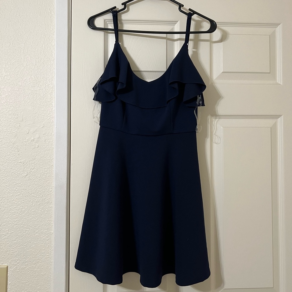 NWT - Row A Navy Dress